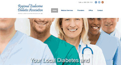 Desktop Screenshot of endocrinediabetes.com