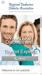 Mobile Screenshot of endocrinediabetes.com